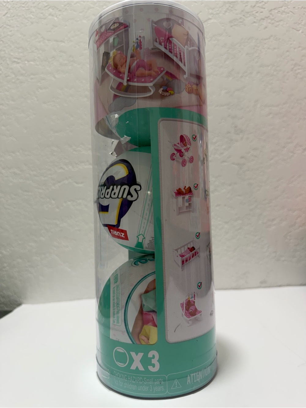 Title ZURU My Mini Baby 3 Pack Mystery Capsules NEW Sealed